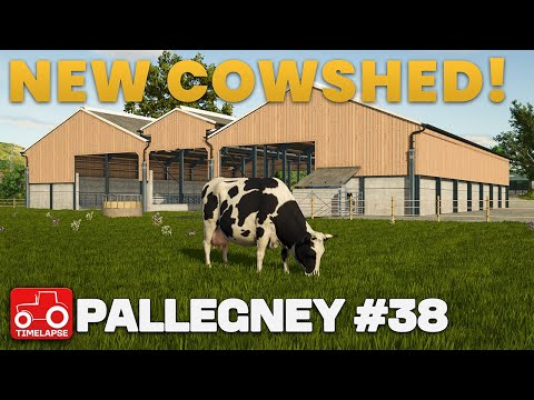 EXPANDING OUR DAIRY OPERATION! Pallegney FS25 Timelapse Farming Simulator 25 Ep 38