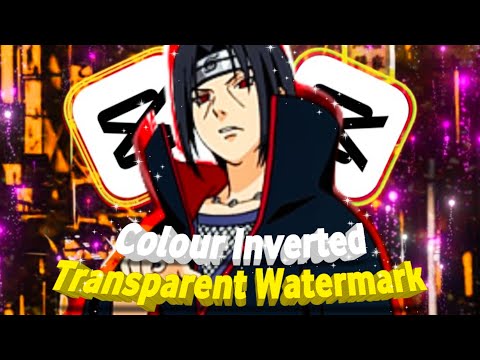 Colour Inverted Transparant Watermark Like Ae/Am | 100% Easiest Trick On The YouTube 🔥