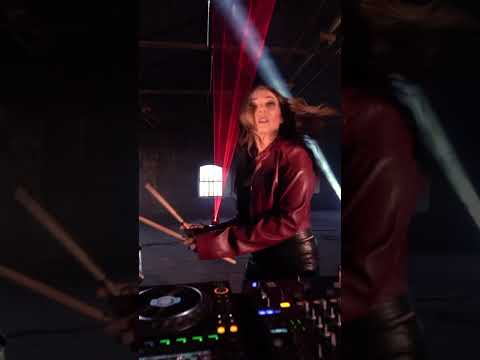The vibes when the drop hits 🔥 Blade from an abandoned warehouse! #dj #djdrummer #dancemusic