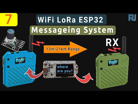 Video thumbnail for Long range Private, off-grid communication using Heltec WiFi LoRa 32 on N33