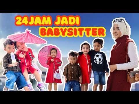 24JAM JADI BABYSITTER TIARA 😍 AISY MARAH ADRIAN ‼️