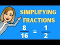 Simplifying Fractions and Divisors