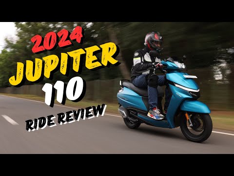 TVS Jupiter 110 new model 2024 | Ride Review