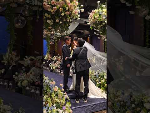 (심현섭 결혼식 현장) 사전 촬영 부끄러워하는 심현섭