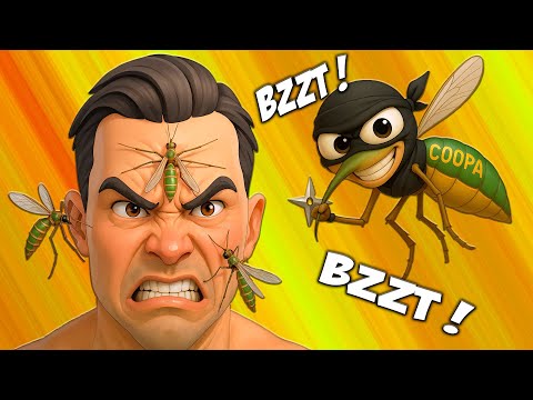Un Gang de MOUSTIQUES s'attaque aux humains !