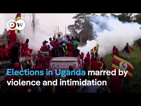 YouTube video thumbnail: Uganda Holds Presidential Elections Amid Criticism Over Repression and a Digital Blackout