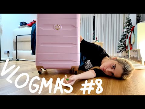 haciendo la valija para un viaje a última hora VLOGMAS #8