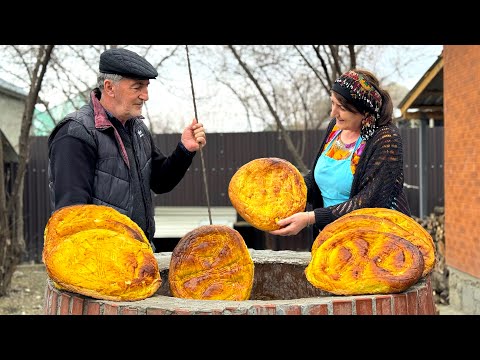 Traditional Sweet Bread: Delicious Azerbaijani Dessert Baked in a Tandoor