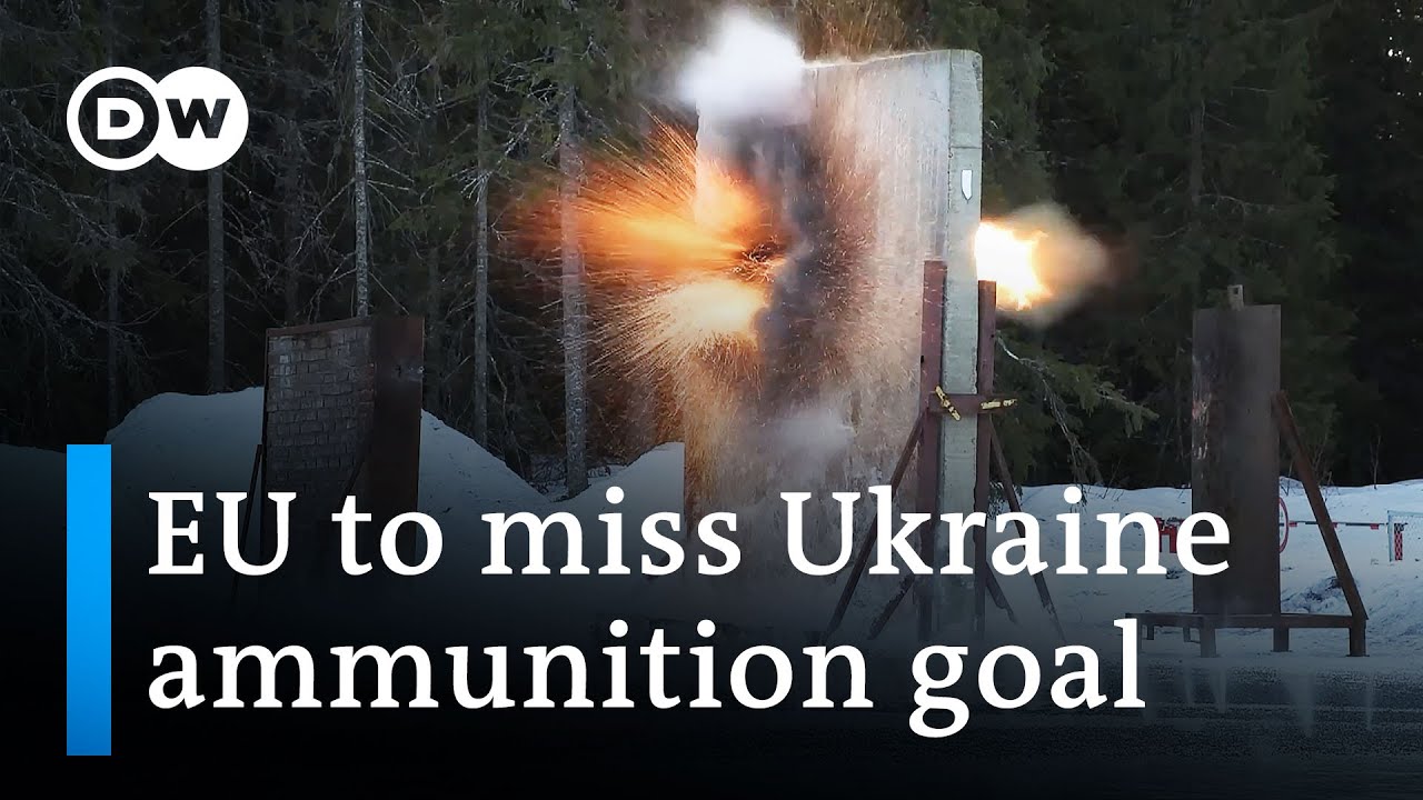 EU struggles with Ukraine ammunition pledge