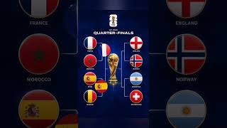 من تتوقع في نصف النهائي الثاني؟؟#england #norway #argentina #switzerland