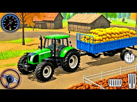 Tractor Farming Simulator 2025 - Real Grand Transport Walkthrough - Android Gameplay