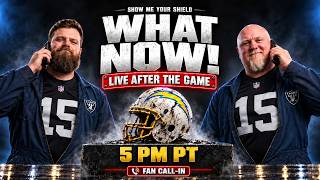 Raiders vs Chargers: WHAT NOW?! 🏴‍☠️ Postgame LIVE | Raider Nation Call-In 📱