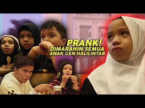 SALEHA NANGIS DIMARAHI SEMUA GEN HALILINTAR