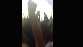 Fans celebration inverness goal vs Falkirk scottish cup final