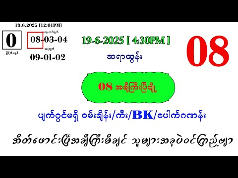 ကြာသပတေး ညနေ ပတ်သီး နှင့် နှစ်ကွက်ကောင်း