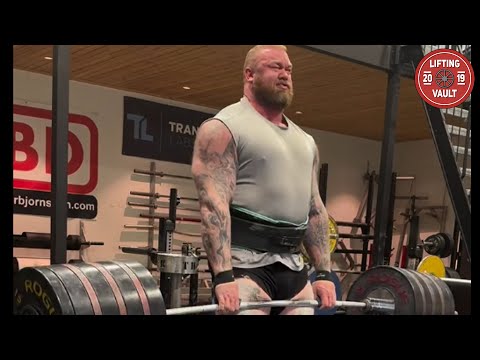 Thors Last Deadlift Before 501 kg RAW