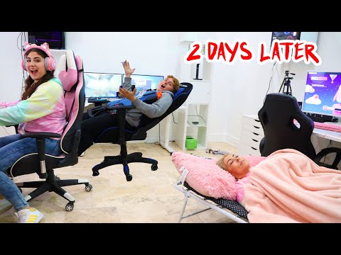 LAST TO LEAVE THE GAME ROOM WINS CHALLENGE!
