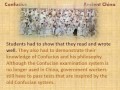 Confucian Philosophy and Teachings