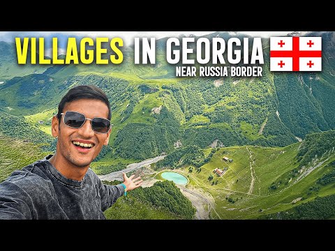 Beautiful Villages Near Georgia - Russia Border || Kazbegi, Gadauri, Ananauri 🇬🇪