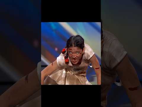 This terrifying act left everyone speechless 😱#agt #edit #shorts