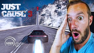 Je SAUTE depuis la plus HAUTE rampe du MONDE sur JUST CAUSE 3 !