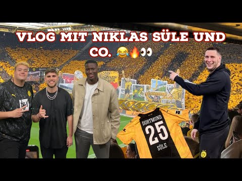 CONTENTAG MIT NIKLAS SÜLE 💛👀 + STADIONVLOG DORTMUND vs. STUTTGART 🔥⚽️