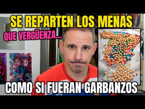 SE REPARTEN LOS MENAS COMO SI FUERAN GARBANZOS