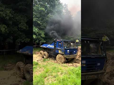 Truck flipped? no problem | 6x6 Tatra Truck Trial Mohelnice 2024 Team no. 422