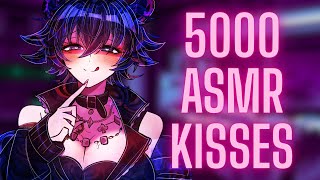 【ASMR】5000 Kisses for Your Listening Pleasure 🩷 (For 5000 Followers)