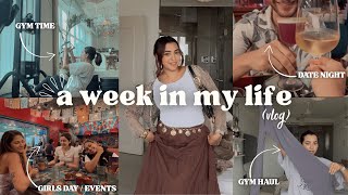 events, date night, gym & more! | week vlog