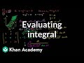 Evaluating Integrals and Cross Products