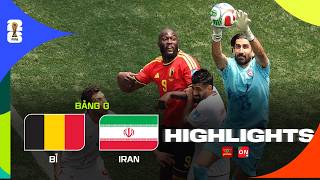 Highlights BỈ vs IRAN | VAR từ chối bàn thắng, thủ môn cứu thua điên rồ | FIFA World Cup 2026