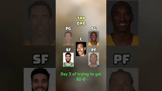 Day three of trying to get 82-0 #nb#basketball#series#filter#daily