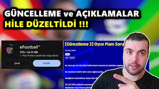 BAKIM BİTTİ 🔥GÜNCELLEME İLE DEÜZELTİLENLER🔥HİLE DÜZELTİLDİ ? TELAFİ HEDİYESİ (eFootball 2026 Mobile)