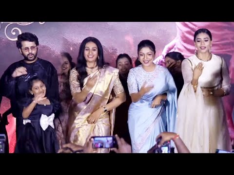 Nithiin & Laya Dance Performance With Sapthami & Varsha @ Thammudu Release Trailer Launch