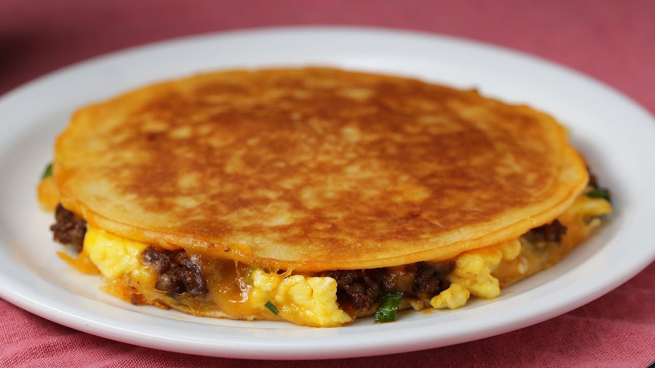 Pancake Quesadillas Will Be Your Favorite New Breakfast