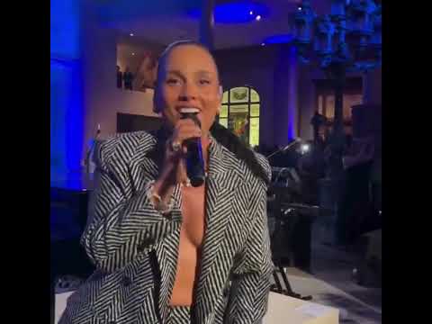 Alicia Keys - No one + Empire state of mind - live at High Jewelry gala in New York, April 2025