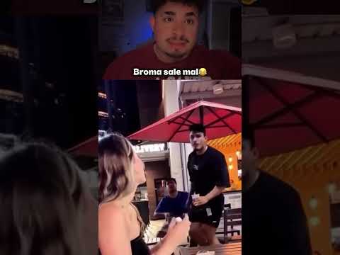 Le tira agua asu ex en la cara solo por complacer asu novio pero el ex tenÃa un plan b