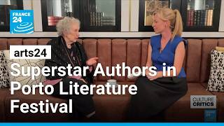 YouTube video thumbnail: Superstar Authors in Porto Literature Festival 