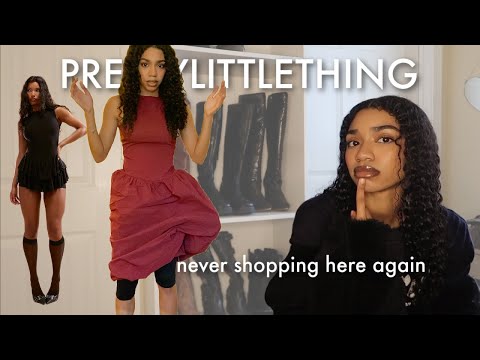 Pretty Little Thing Try-on Haul * I hated everything