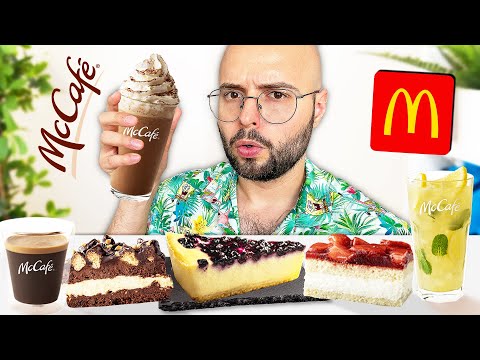 Am incercat TOATE PRODUSELE de la McCafe (McDonald's)
