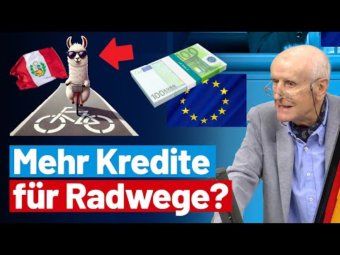 Empörung über missbräuchliche Kredite an Drittstaaten - Albrecht Glaser  AfD-Fraktion im Bundestag