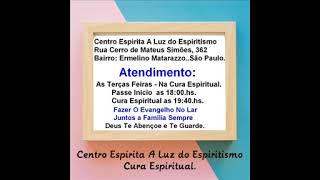 Aprende se Com o Exemplo - A Luz do Espiritismo.