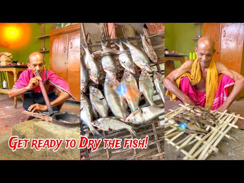 Fry fish making process 🐟🐠by Grandpa