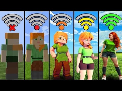 MINECRAFT pero con DIFERENTES Wi-Fi 😱!