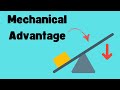 Mechanical Advantage in Levers