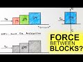 Forces and Acceleration in Blocks