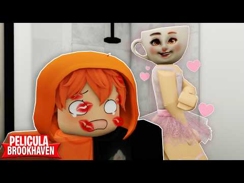 LA NIÑERA BRAINROT🔥😳  ES MUY TURBIA 🏡 BROOKHAVEN MINI PELICULA