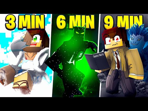 A CADA 3 MINUTOS DA ADDON NOVA de ANIME 5D 𝗡𝗢 MINECRAFT !! ‹ Ine ›