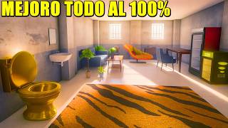MEJORO AL MÁXIMO CELDA Y PALA + SPEEDRUN | PRISON ESCAPE SIMULATOR